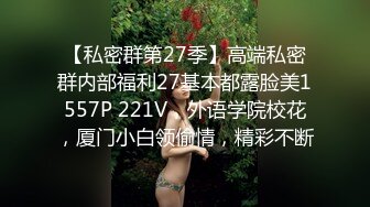 【私密群第27季】高端私密群内部福利27基本都露脸美1557P 221V，外语学院校花，厦门小白领偷情，精彩不断